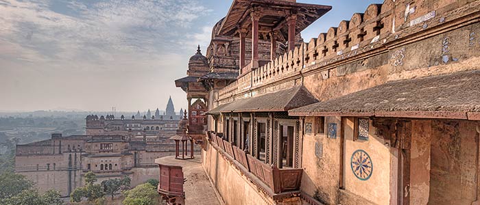 Orchha: Ciudad imponente